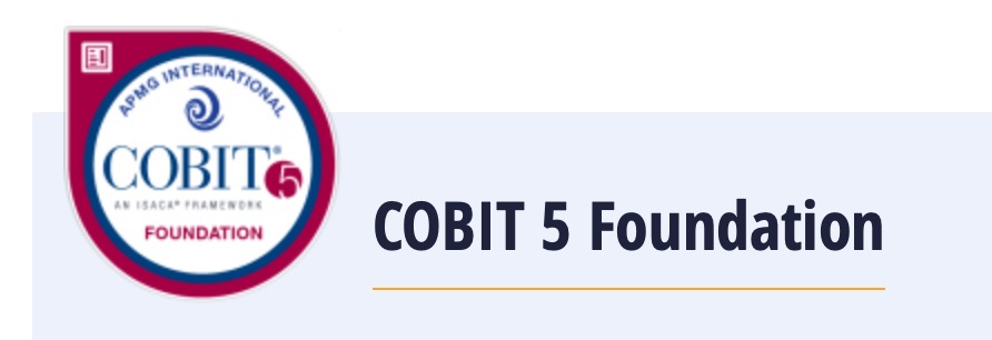 Cobit Foundation认证培训